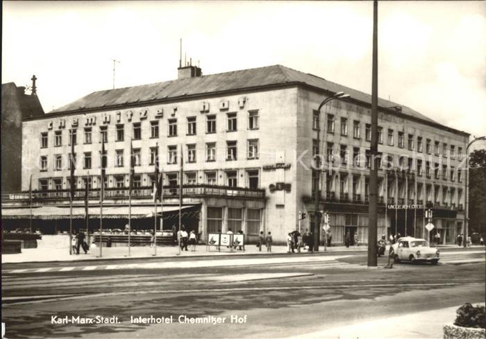 Karl-Marx-Stadt Interhotel Chemnitzer Hof