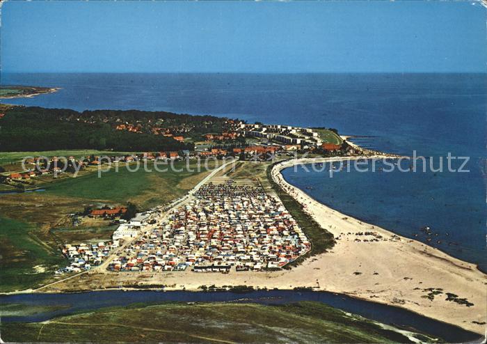 Hohwacht Ostsee Fliegeraufnahme Strand