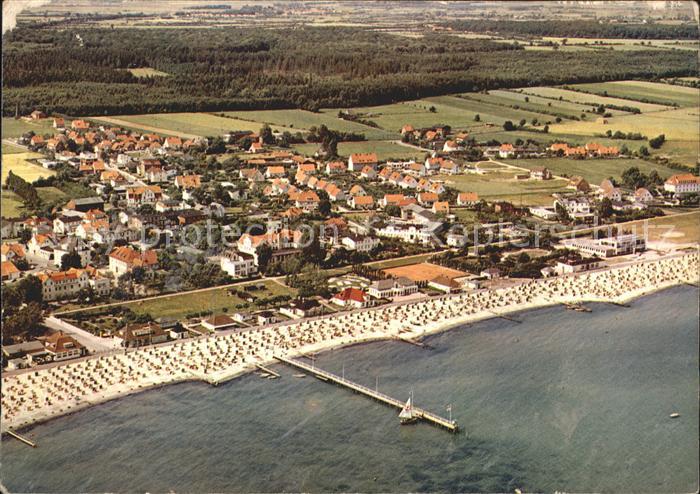 Kellenhusen Ostseebad Fliegeraufnahme mit Strand