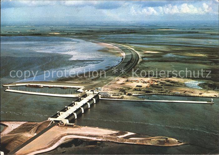 Eiderstedt Eiderdamm Dithmarschen Fliegeraufnahme