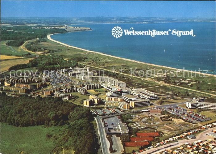 Weissenhaeuser Strand Fliegeraufnahme