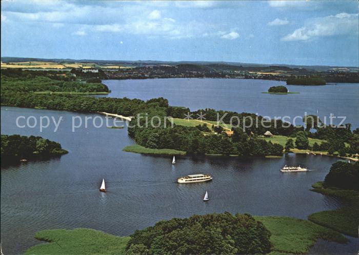 Ploen See Fliegeraufnahme Prinzeninsel