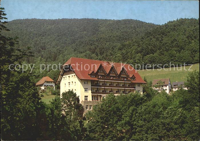 Glottertal Kurklinik Schwarzwaldklinik ZDF-Serie