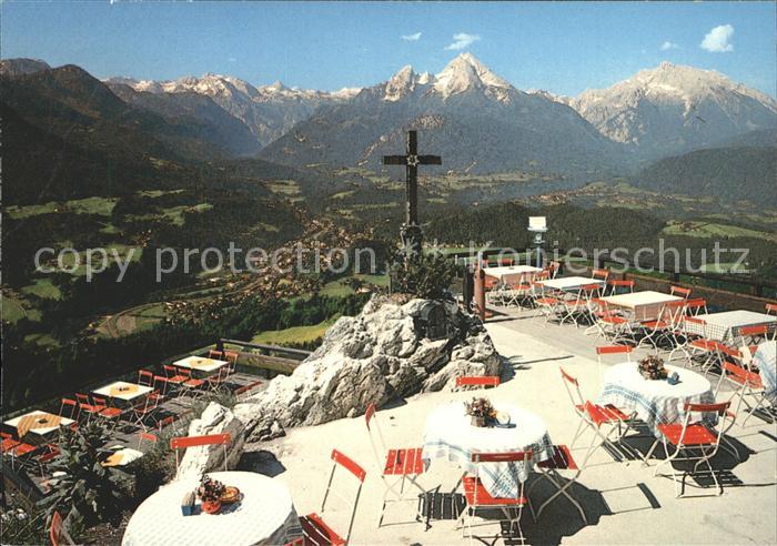 BERCHTESGADEN Bayern Steinernes Meer Watzmann Hochkalter Blick von Kneifelspitze
