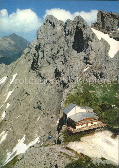 Mittenwald Bayern Restaurant Bergstation Karwendelbahn