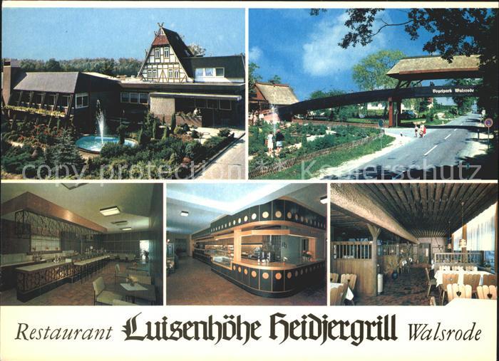 Walsrode Lueneburger Heide Restaurant Luisenhoehe Heidjergrill