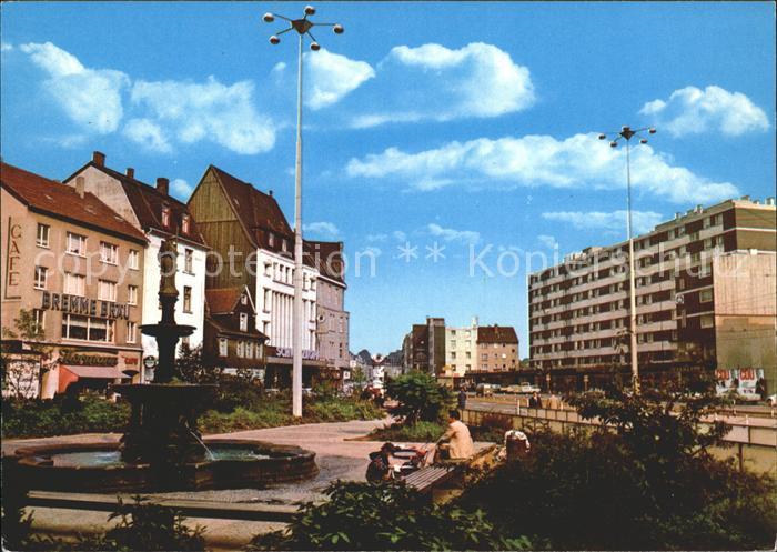 WUPPERTAL NRW Wupperfelder Markt Oberbarmen