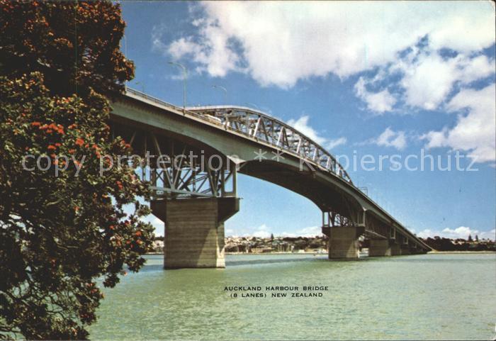 Auckland Harbour Bridge New Zealand