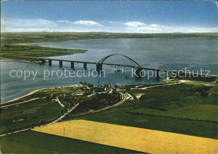 Fehmarnsund Bruecke Fliegeraufnahme