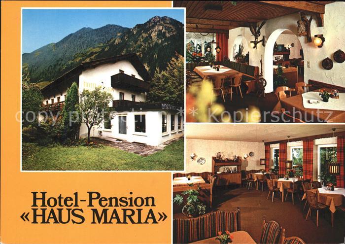 Pfronten Ostallgaeu Bayern Hotel Pension Haus Maria Steinach