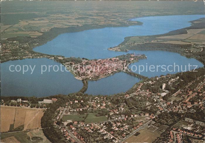Ratzeburg Schleswig-Holstein Fliegeraufnahme Inselstadt