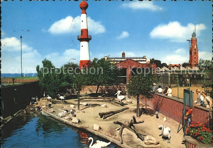 Bremerhaven Tiergrotten alter Leuchtturm