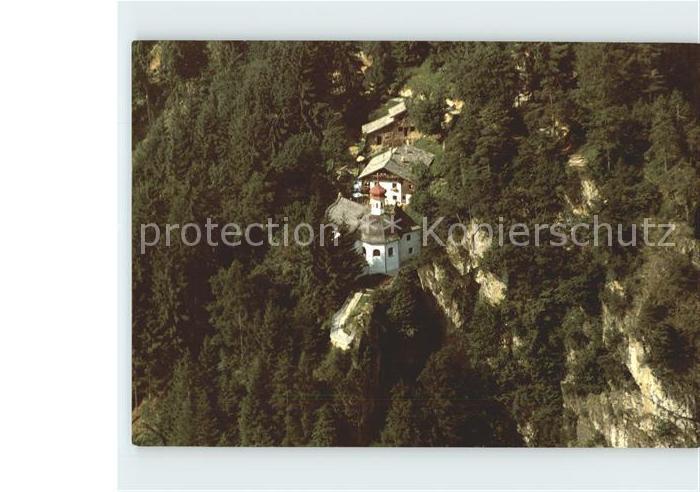 Strass Zillertal Wallfahrtsort Maria Brettfall Fliegeraufnahme