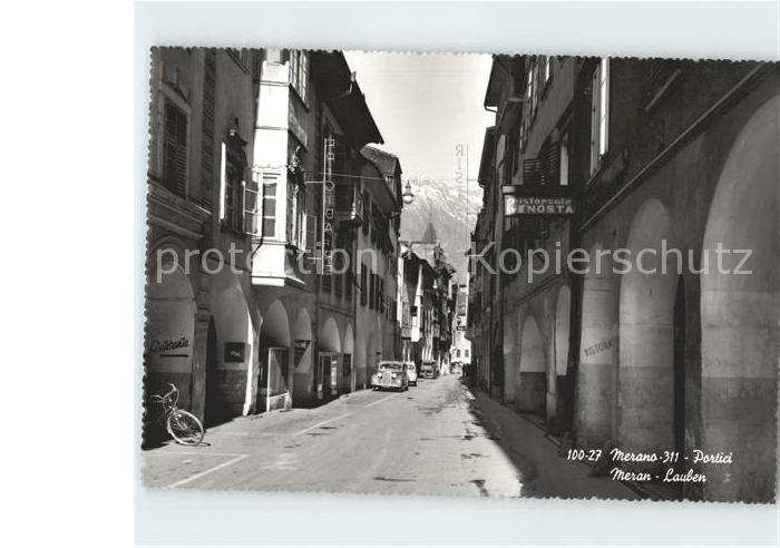 Merano Meran Portici Lauben