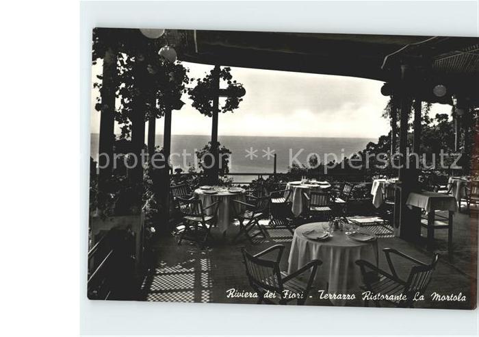 Italien Italia Italy Terrazzo Ristorante La Mortola Riccadonna