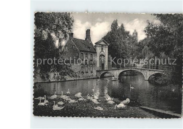 BRUGGE Bruges Belgie Entree du Beguinage