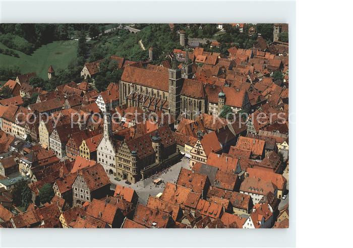 Rothenburg Tauber Fliegeraufnahme