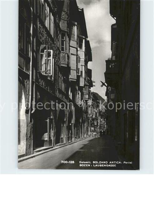 Bozen Suedtirol Laubengasse