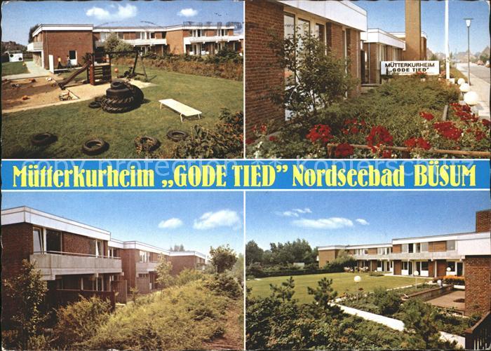 Buesum Nordseebad Muetterkurheim Gode Tied Kinderspielplatz