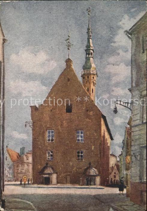 Tallinn Rathaus Kuenstler Barman