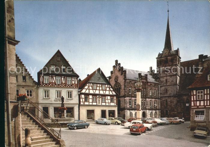 Kronach Oberfranken Melchior Otto Platz Katholische Stadtpfarrkirche