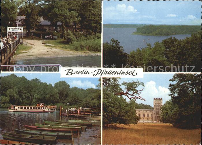 BERLIN  CITY Wirtshaus zur Pfaueninsel Boot