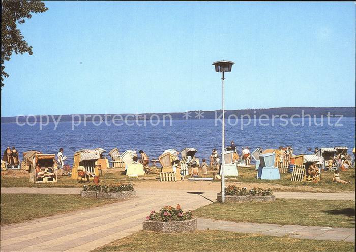 Plau See Seeblick von der Terrasse FDGB Erholungsheim Emil Otto