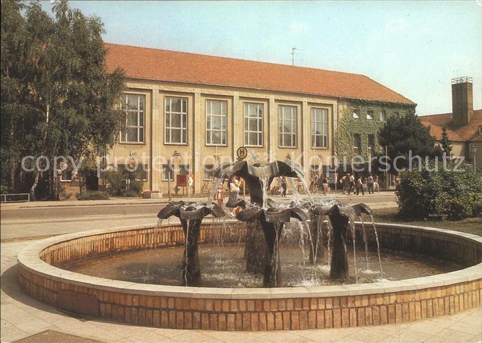 Boltenhagen Ostseebad FDGB Erholungsheim Fritz Reuter Brunnen