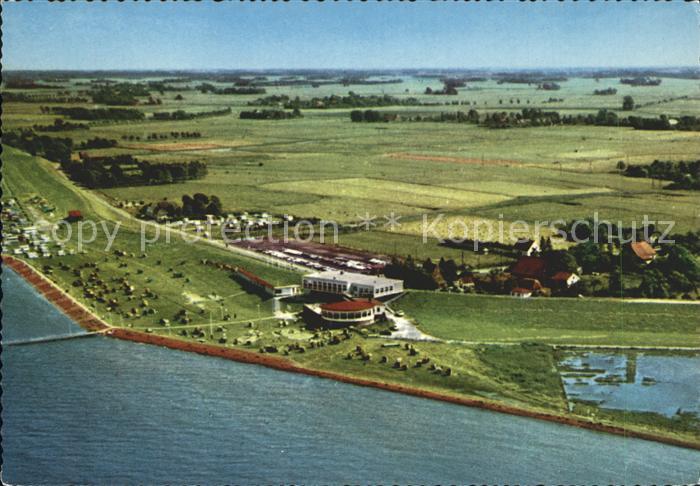 Burhave Nordseeheilbad Fliegeraufnahme