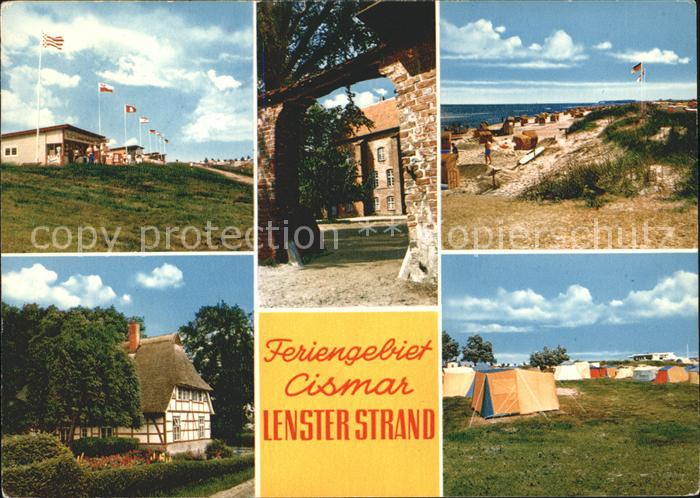 Cismar Feriengebiet Lenster Strand Camping Duenen