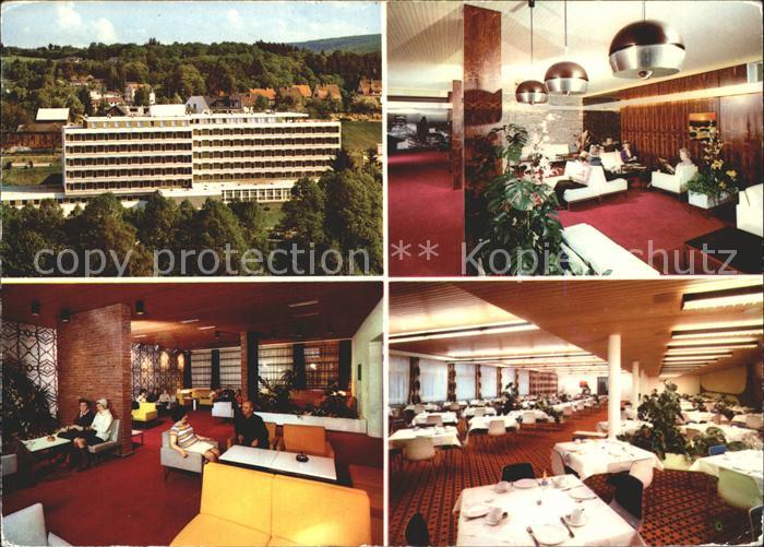 Bad Schwalbach Kurklinik Pitzer KG Aufenthaltsraum Speisesaal