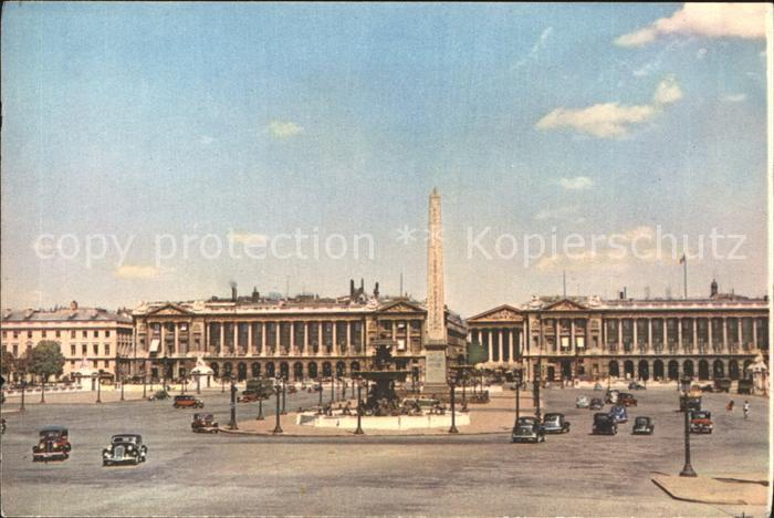 Paris Place de la Concorde Obelisque de Louqsor