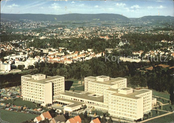 Bad Oeynhausen Kurklinik Fliegeraufnahme
