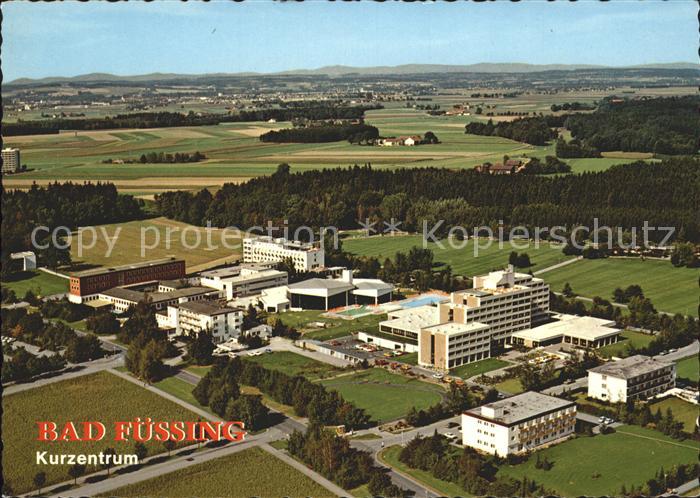 Bad Fuessing Kurzentrum Thermalbad Kurklinik Fliegeraufnahme