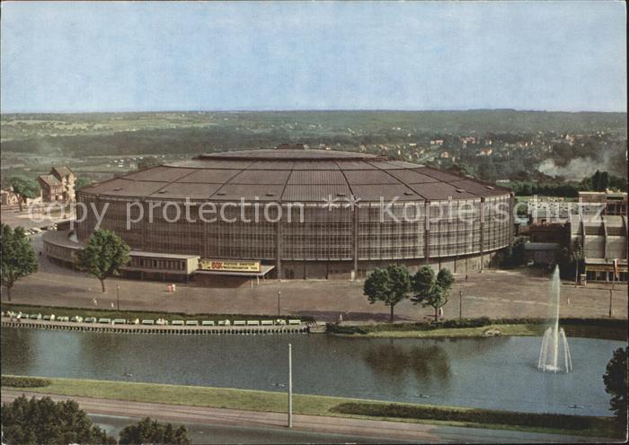 DORTMUND  CITY Westfalenhalle Sporthalle Fontaene