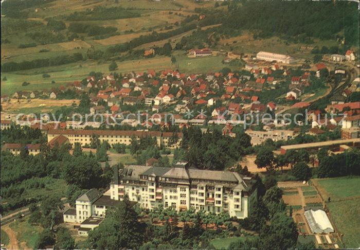 Koenigstein Taunus Klinik der KVB Heilklimatischer Kurort Fliegeraufnahme