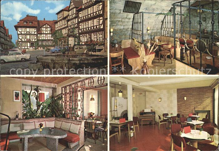 Allendorf Bad Sooden Gaststaette am Markt Koenigskeller Tanzraum Fachwerkhaus Br