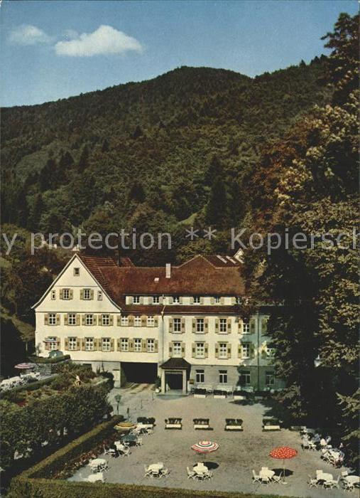 Lautenbach Renchtal Thermalbad Sulzbach Muentner Schumann Heim