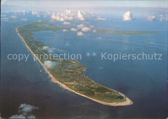 Insel Sylt Luftaufnahme aus 3000 Meter Hoehe