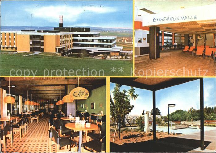 Gunzenhausen Altmuehlsee Kreiskrankenhaus Halle Cafe Park