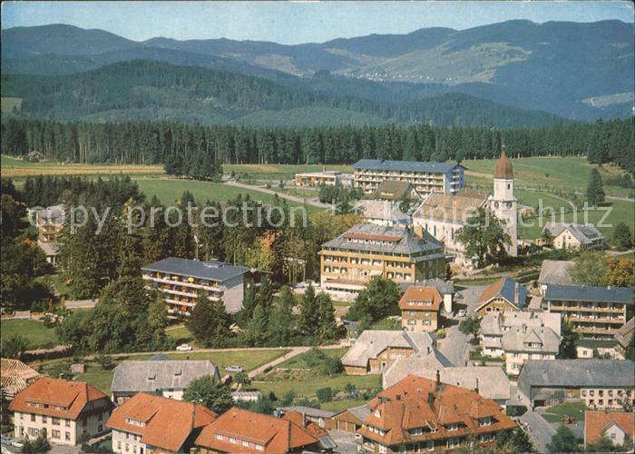 Hoechenschwand Schwarzwald BW hoechstgelegener heilklimatischer Kurort im Schwar