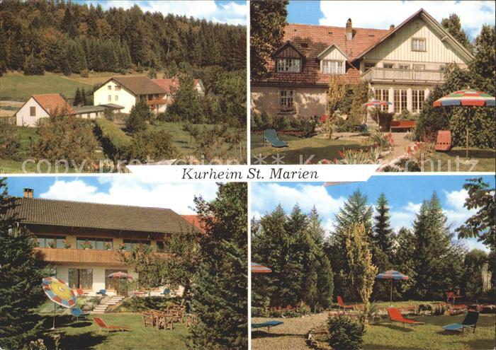 Goerwihl Kurheim St Marien im Schwarzwald Garten Liegewiese