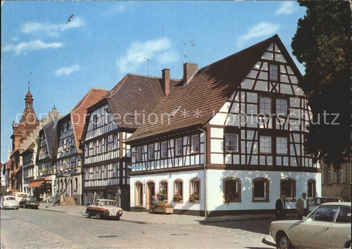 Zell Harmersbach Cafe Alt Zell Fachwerkhaus Hauptstrasse