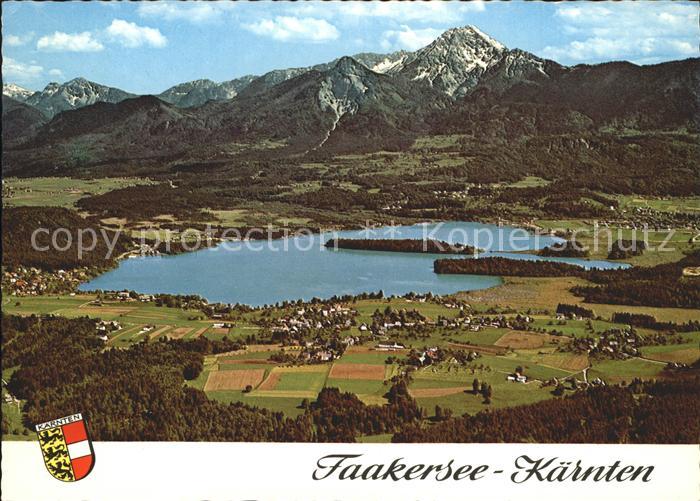 Faakersee mit Mittagskogel Karawanken Wappen