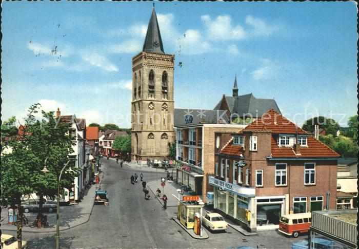 Ede Netherlands Grotestraat met NH Kerk Kirche