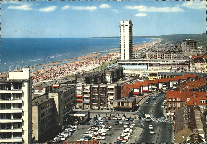 Zandvoort Holland Panorama Hochhaus Strand