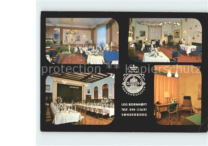 Sonderborghus Hotel Sonderborghus bei Nacht