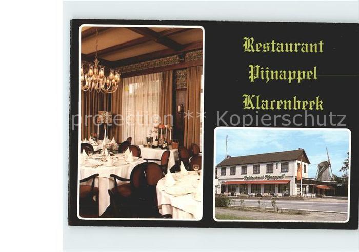Klarenbeek Restaurant Pijnappel