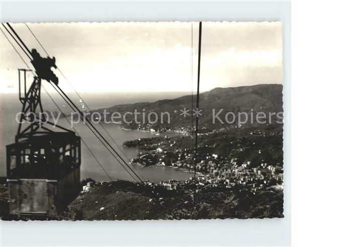 Rapallo Golfo del Tigulio Funivia Bergbahn