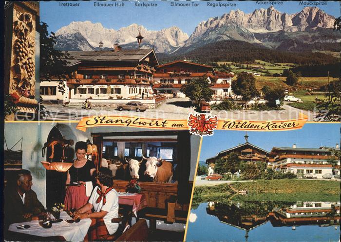 Going Wilden Kaiser Tirol Gaststaette Stanglwirt